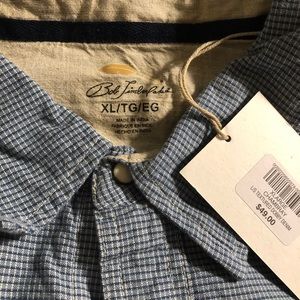 Men’s Bob Timberlake snap front shirt. Size XL